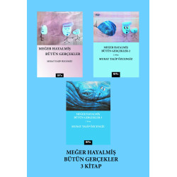 MEĞER HAYALMİŞ BÜTÜN GERÇEKLER 3 KİTAP BİR ARADA