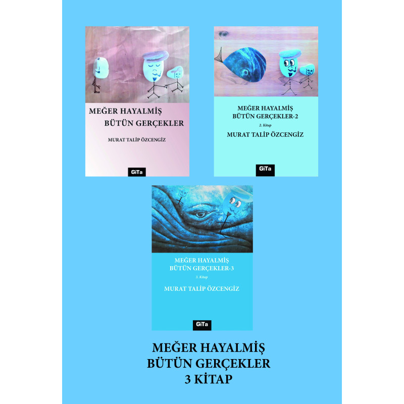 MEĞER HAYALMİŞ BÜTÜN GERÇEKLER 3 KİTAP BİR ARADA
