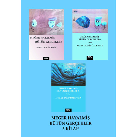 MEĞER HAYALMİŞ BÜTÜN GERÇEKLER 3 KİTAP BİR ARADA